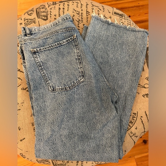Mango size 12, frayed hem jeans. - Picture 1 of 1
